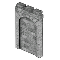 Stone Defensive Wall 20,000 hit points